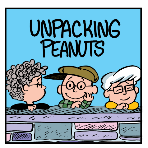 Unpacking Peanuts Logo